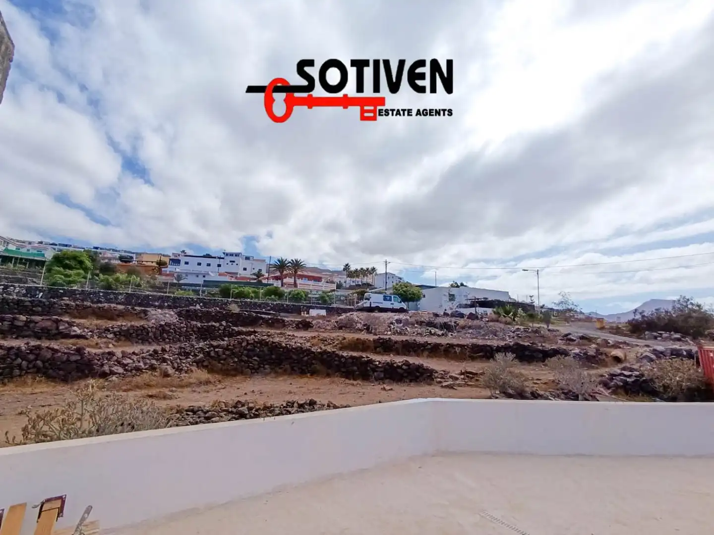 Vista exterior de Casa o chalet en venta en Adeje con Jardín privado y Terraza