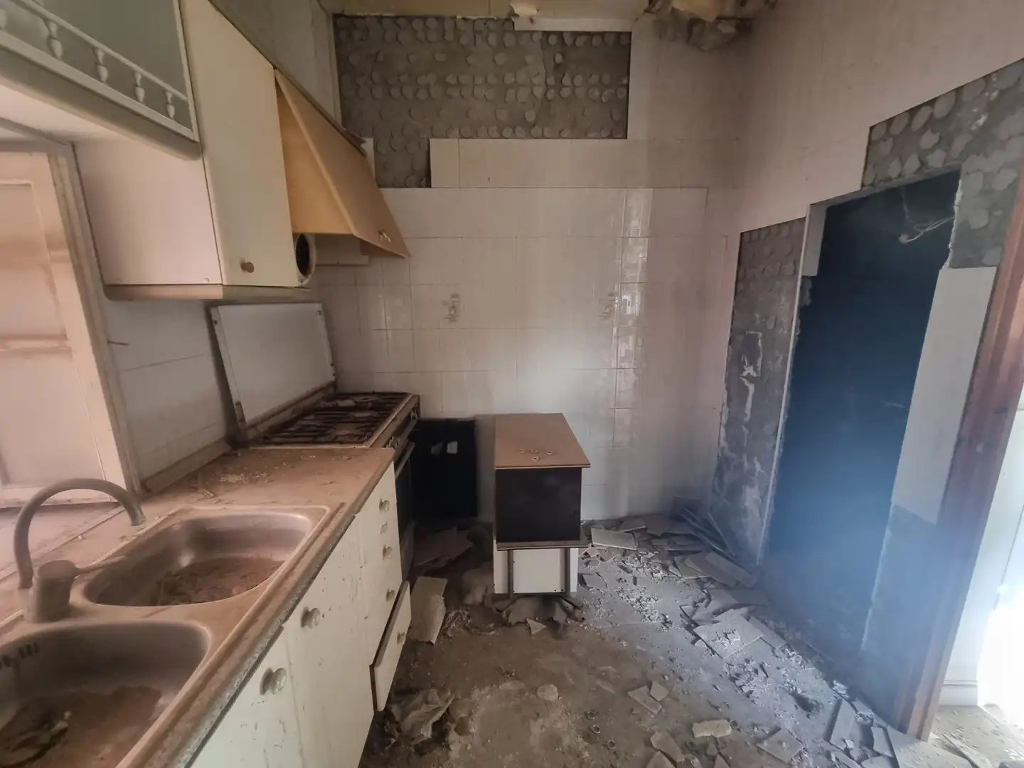 Cocina de Casa o chalet en venta en Viator con Jardín privado