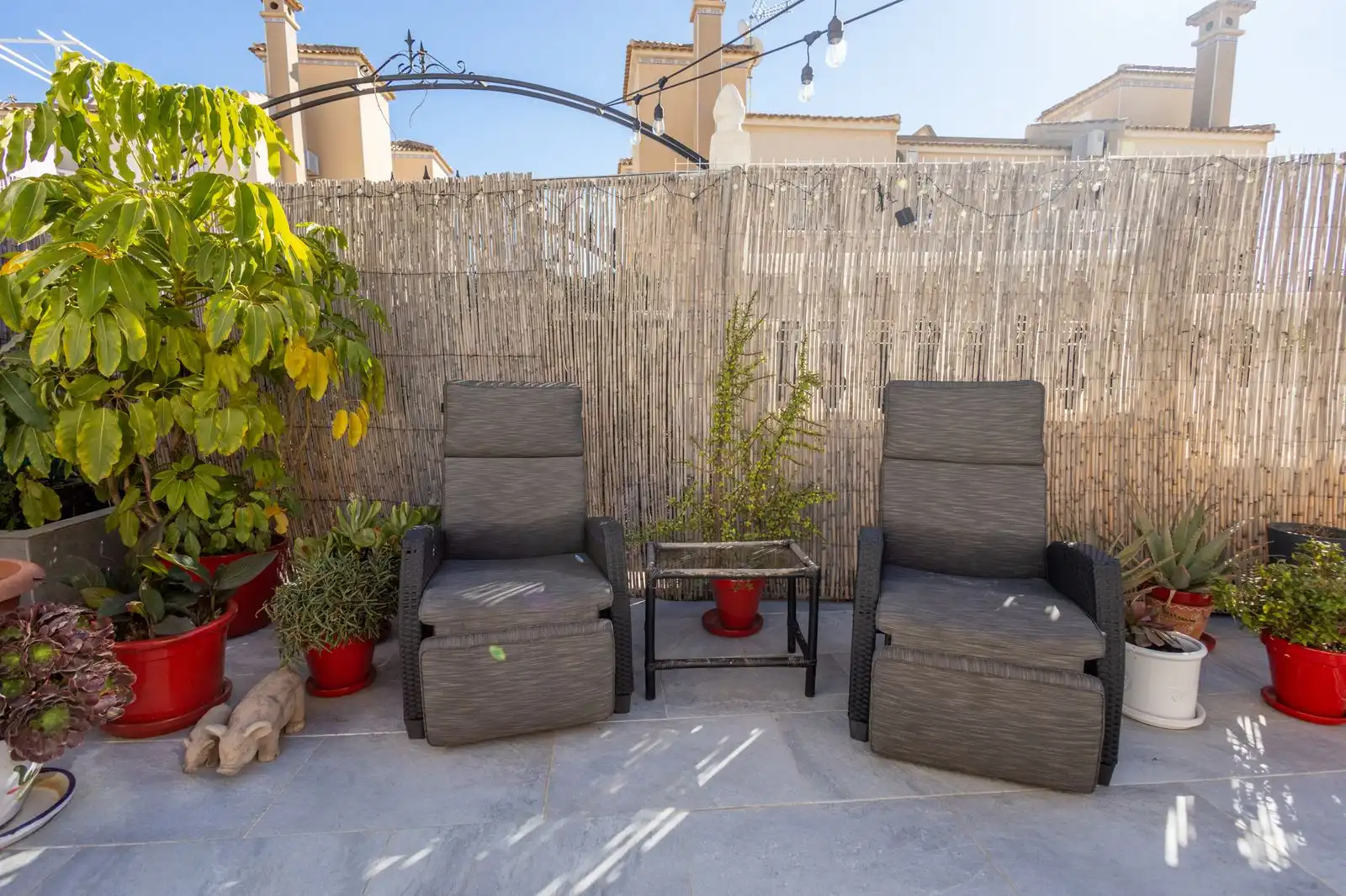 Terraza de Casa adosada en venta en Orihuela con Jardín privado, Terraza y Piscina
