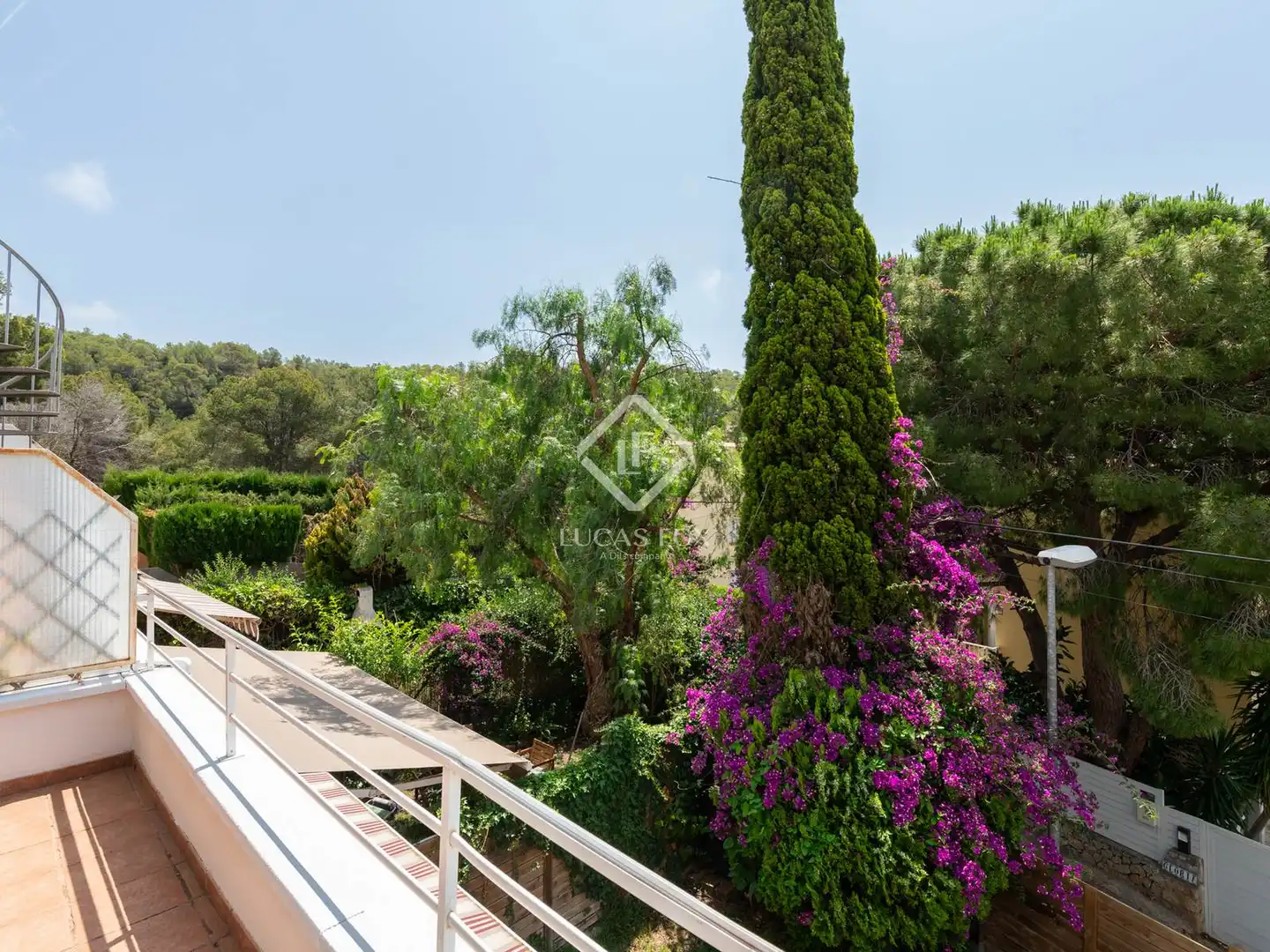 Garden of Houses for sale in Sitges  with Air Conditioner, Private garden and Furnished