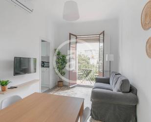 Living room of Flat to rent in  Barcelona Capital  with Air Conditioner, Heating and Furnished