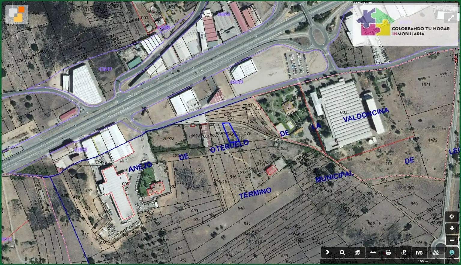 Terreny industrial en venda en León Capital 
