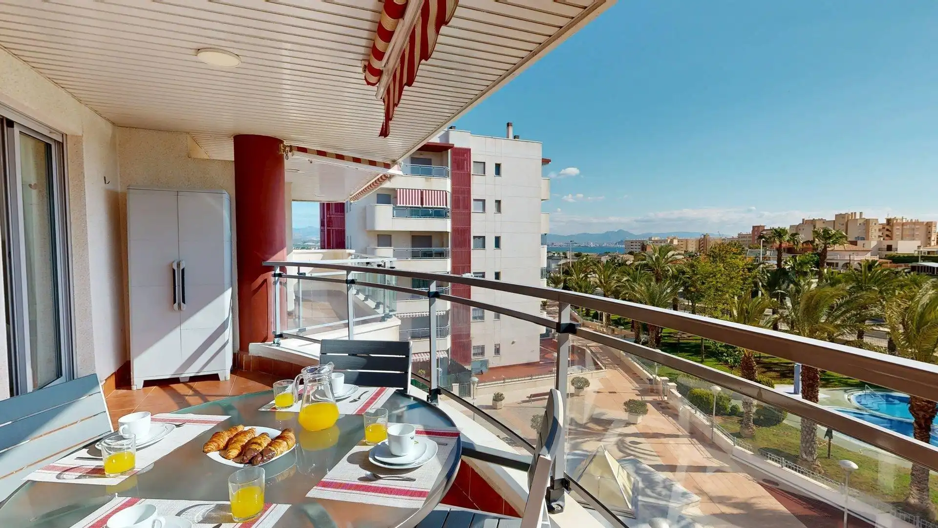 Terrace of Apartments for rent in Elche / Elx  with Air Conditioner, Heating and Private garden