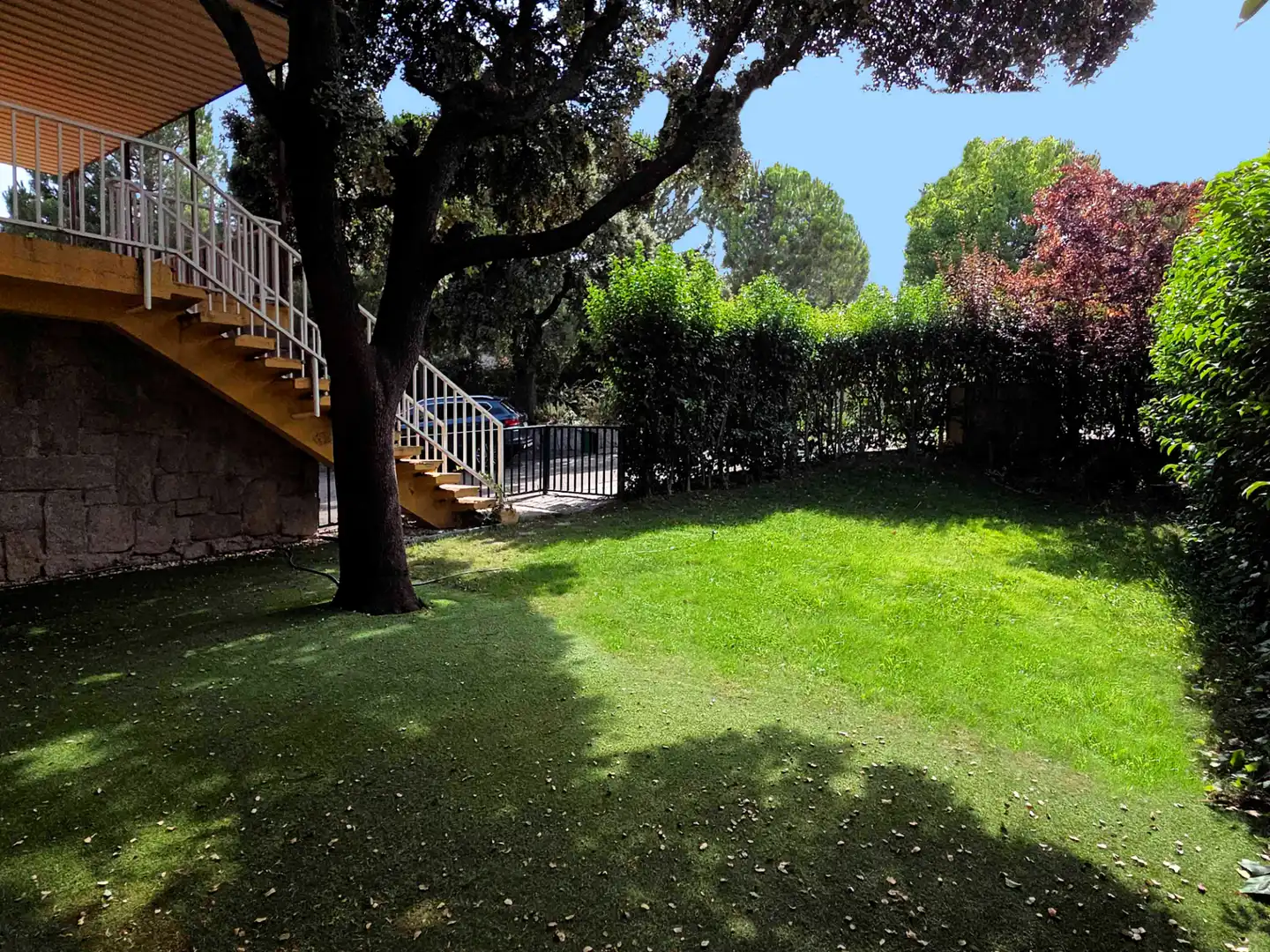 Jardín de Casa adosada de alquiler en La Moraleja con Calefacción, Jardín privado y Terraza