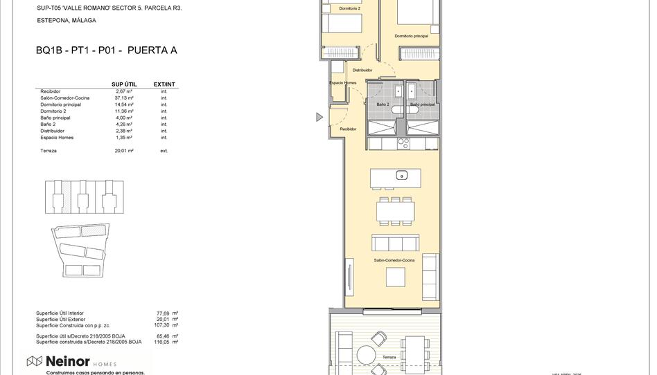 Photo 1 from new construction home in Flat for sale in   Calle Villa Borguese, Valle Romano Golf, Málaga