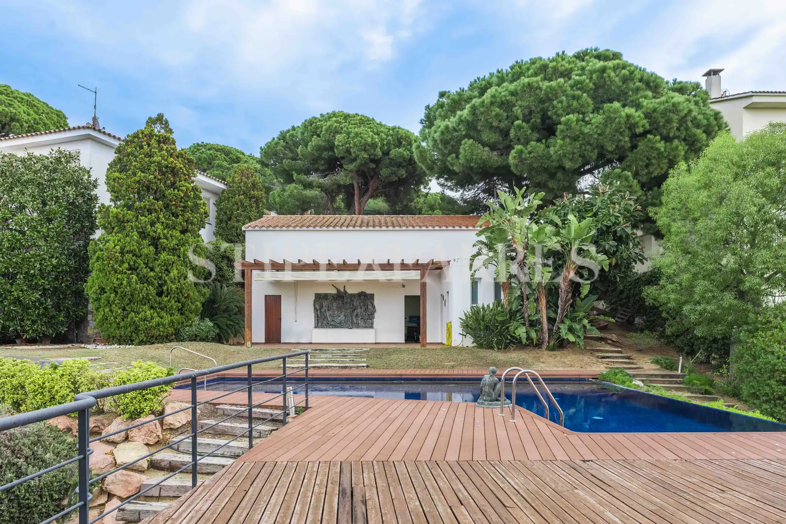 Jardín de Casa o chalet en venta en Canet de Mar con Aire acondicionado, Calefacción y Jardín privado