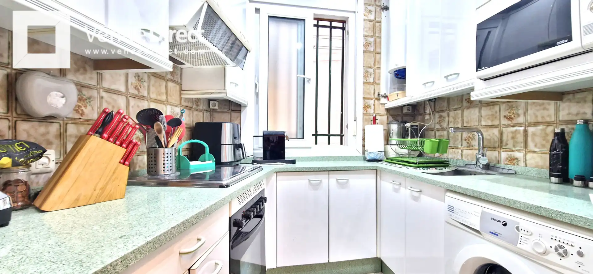 Cocina de Piso en venta en Madrid con Calefacción, Parquet y Horno