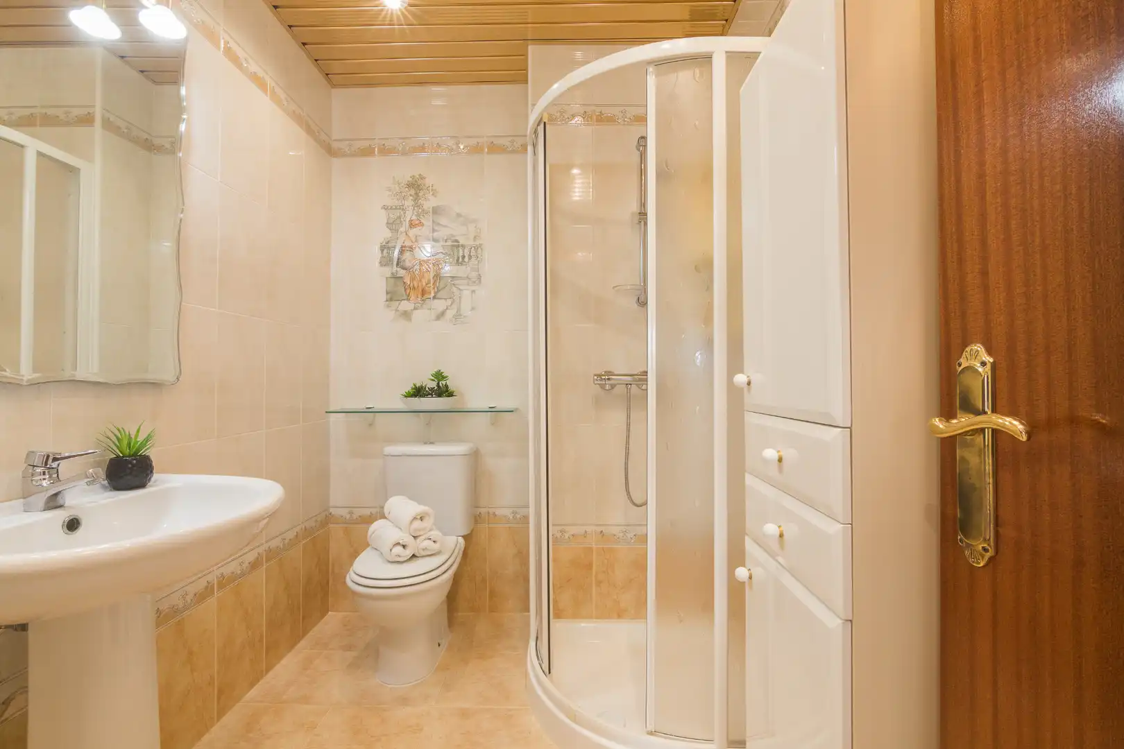 Bathroom of Flat for sale in Santa Pola  with Furnished