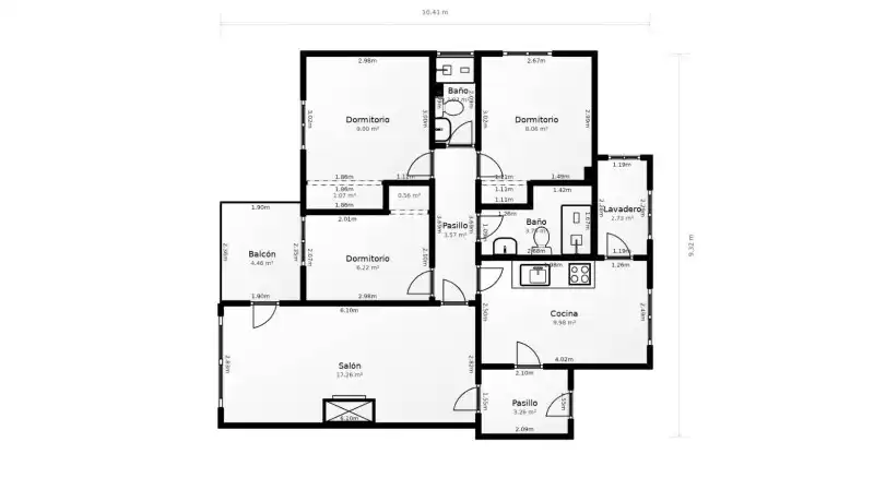 Flat for sale in El Espinar  with Heating, Parquet flooring and Terrace