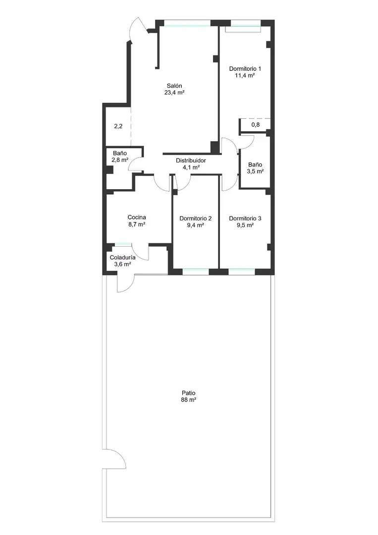 Planta baja en venta en  Palma de Mallorca con Jardín privado, Terraza y Piscina comunitaria