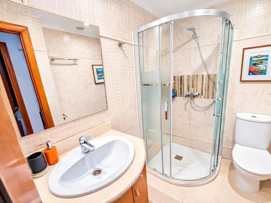 Bathroom of Flat for rent in Altea  with Air Conditioner, Terrace and Balcony