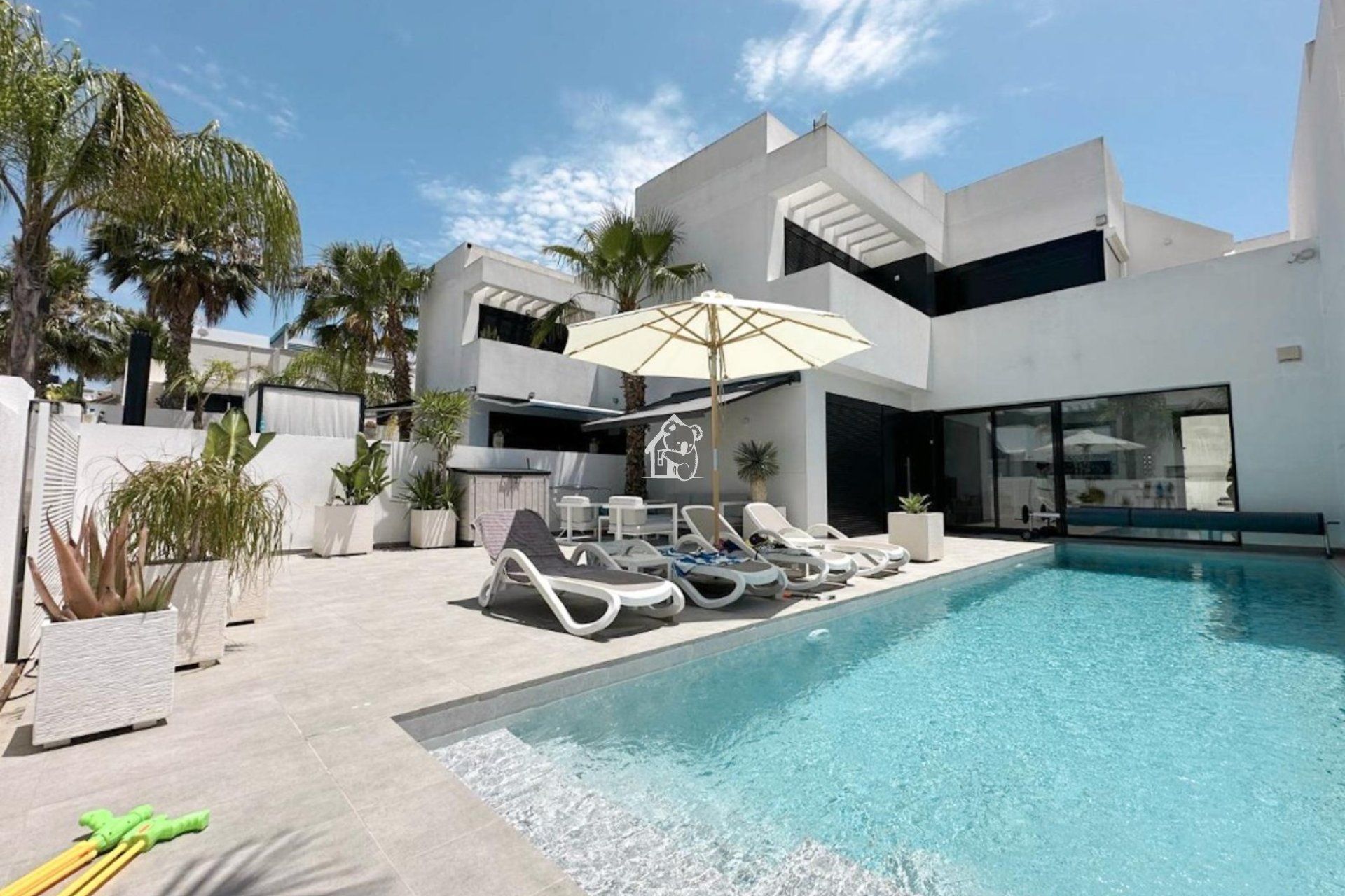 Swimming pool of House or chalet to rent in San Fulgencio  with Air Conditioner, Private garden and Terrace