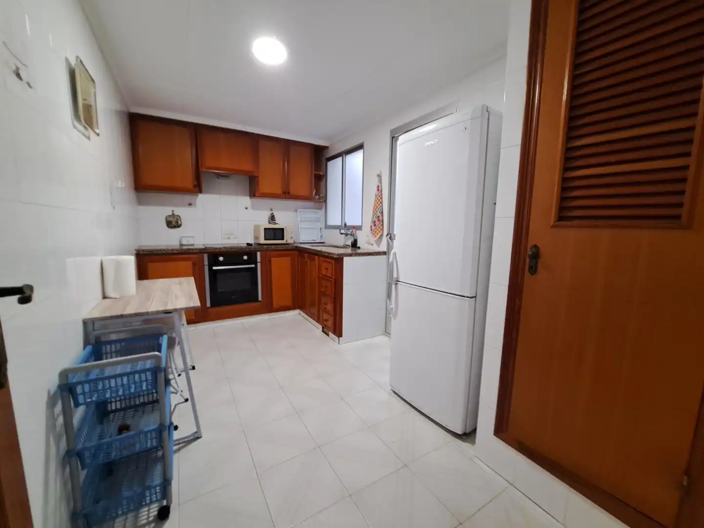 Cuina de Apartament de lloguer en Sueca amb Terrassa, Moblat i Balcó
