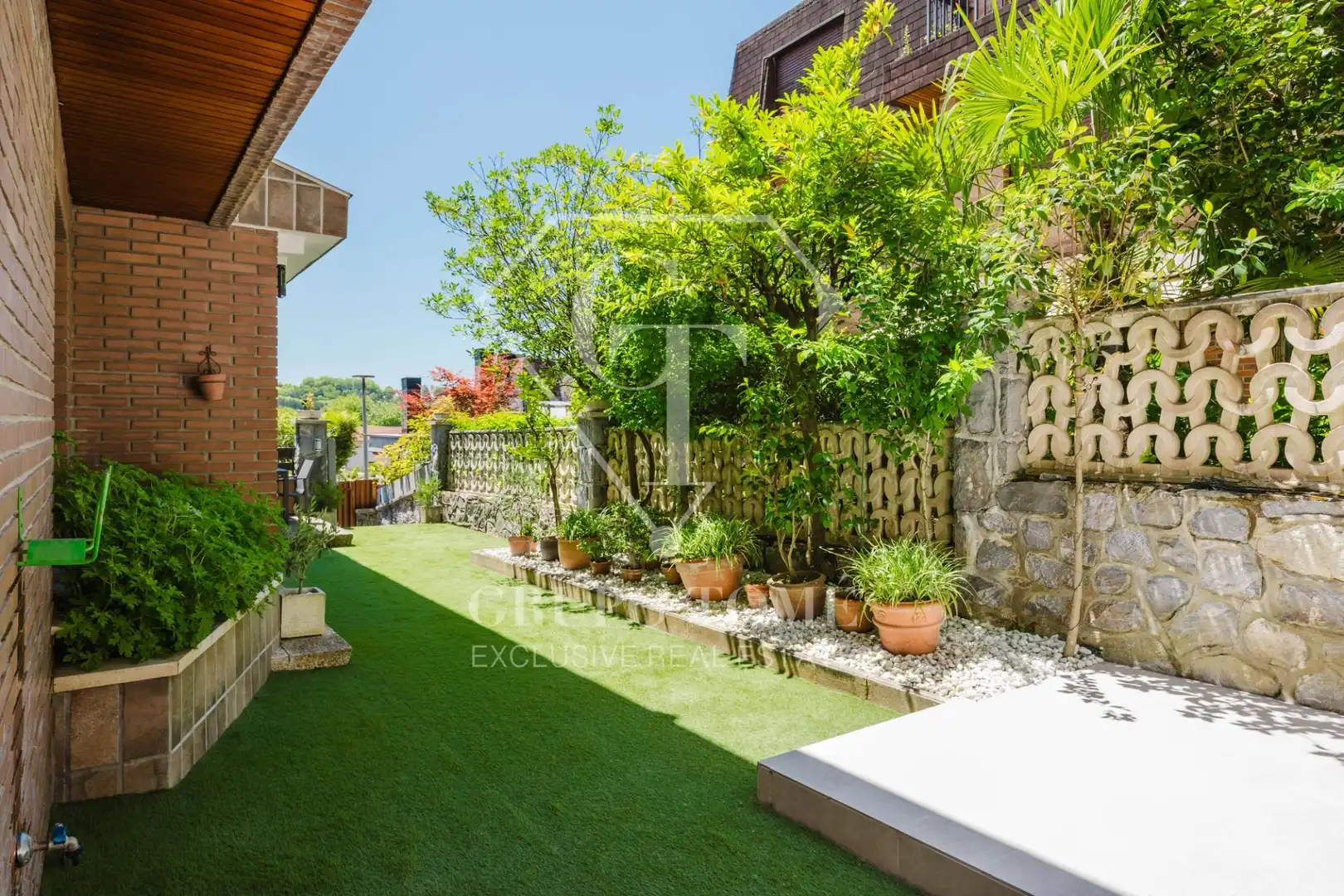 Terraza de Casa adosada en venta en Donostia - San Sebastián  con Calefacción, Jardín privado y Terraza