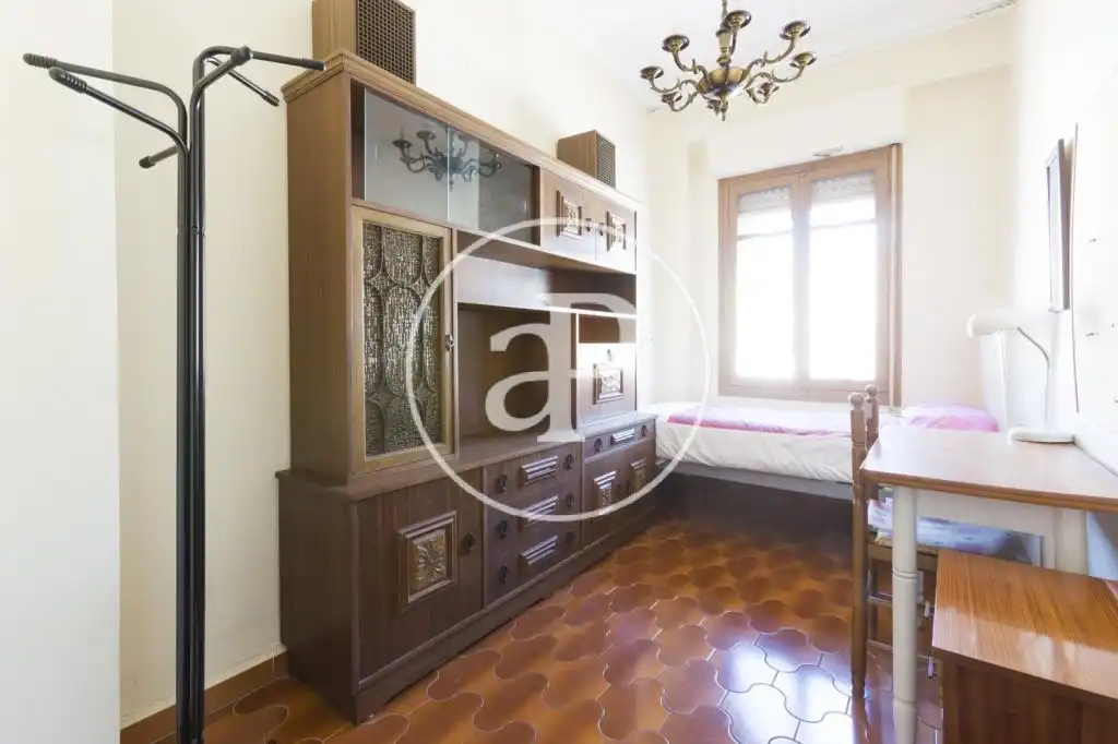 Bedroom of Flat for rent in Valencia  with Furnished