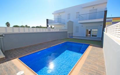 Swimming pool of Single-family semi-detached for sale in El Verger  with Air Conditioner, Terrace and Swimming Pool