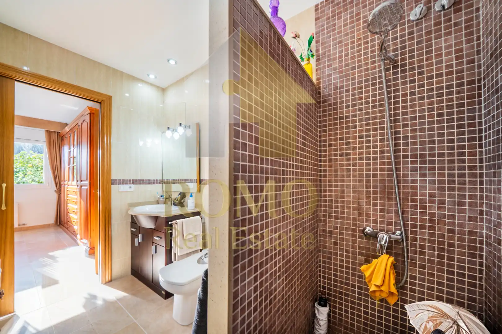 Baño de Casa o chalet en venta en Santa Perpètua de Mogoda con Aire acondicionado, Calefacción y Terraza
