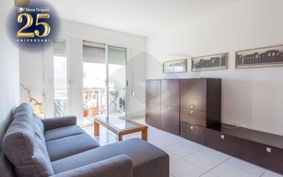 Living room of Attic for sale in Sabadell  with Heating, Terrace and Balcony