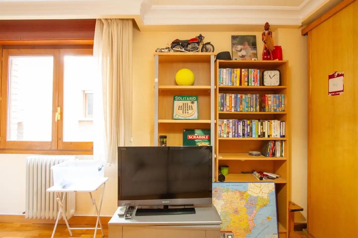 Wohnzimmer von Maisonette zum Verkauf in Villava / Atarrabia mit Klimaanlage, Heizung und Terrasse