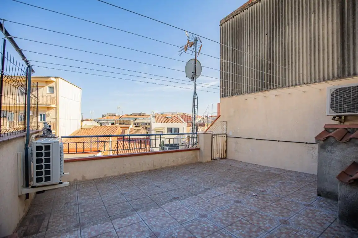 Terrassa de Casa adosada en venda en Terrassa amb Aire condicionat, Calefacció i Terrassa