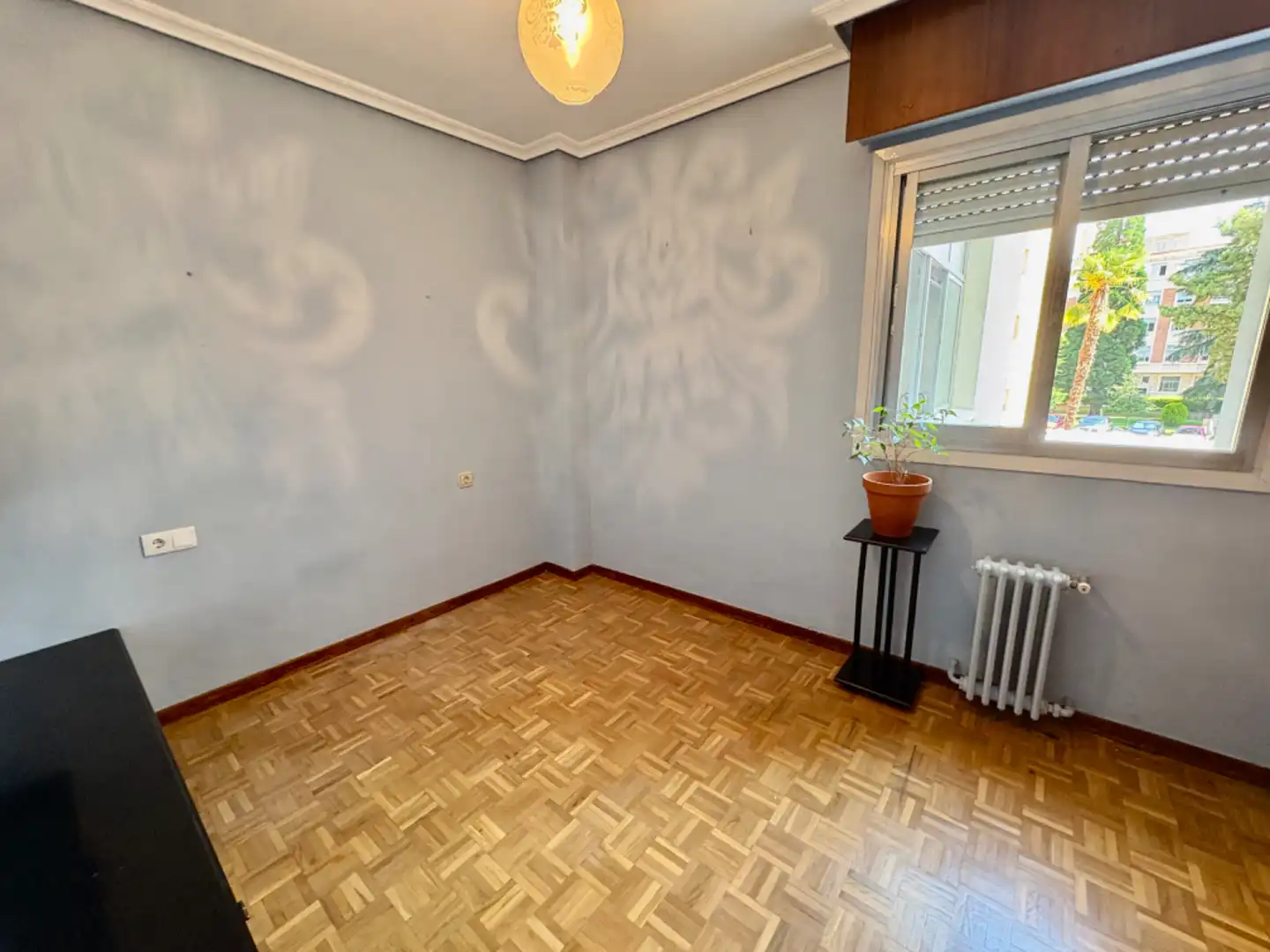 Schlafzimmer von Wohnung zum Verkauf in Valladolid mit Heizung, Parkett und Terrasse