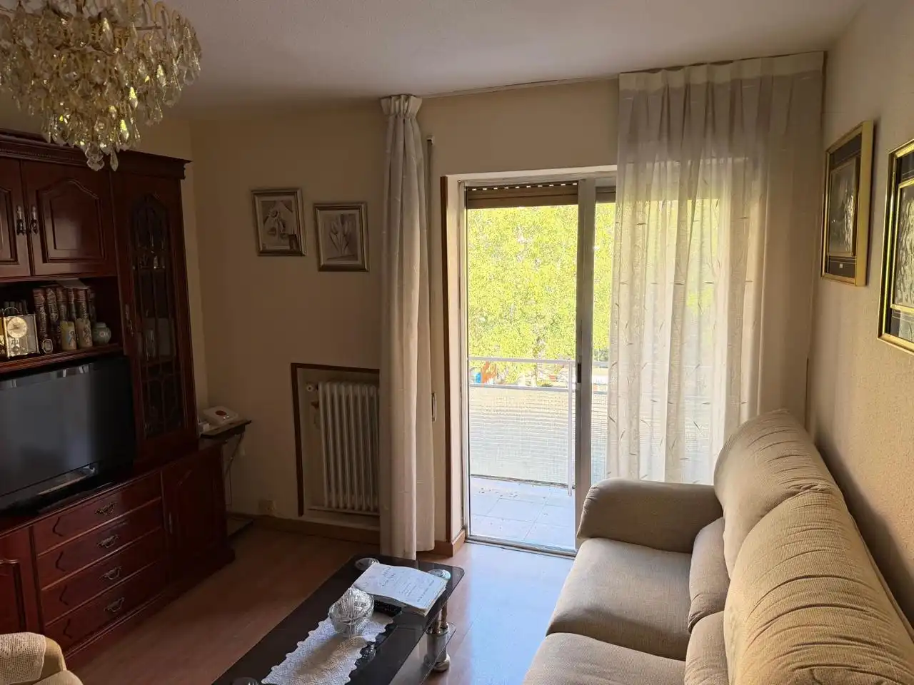Sala de estar de Piso en venta en Moratalaz
