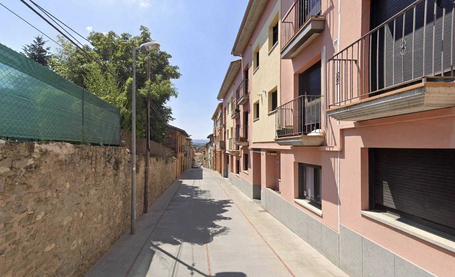 Exterior view of Flat for sale in Roda de Ter  with Private garden and Terrace