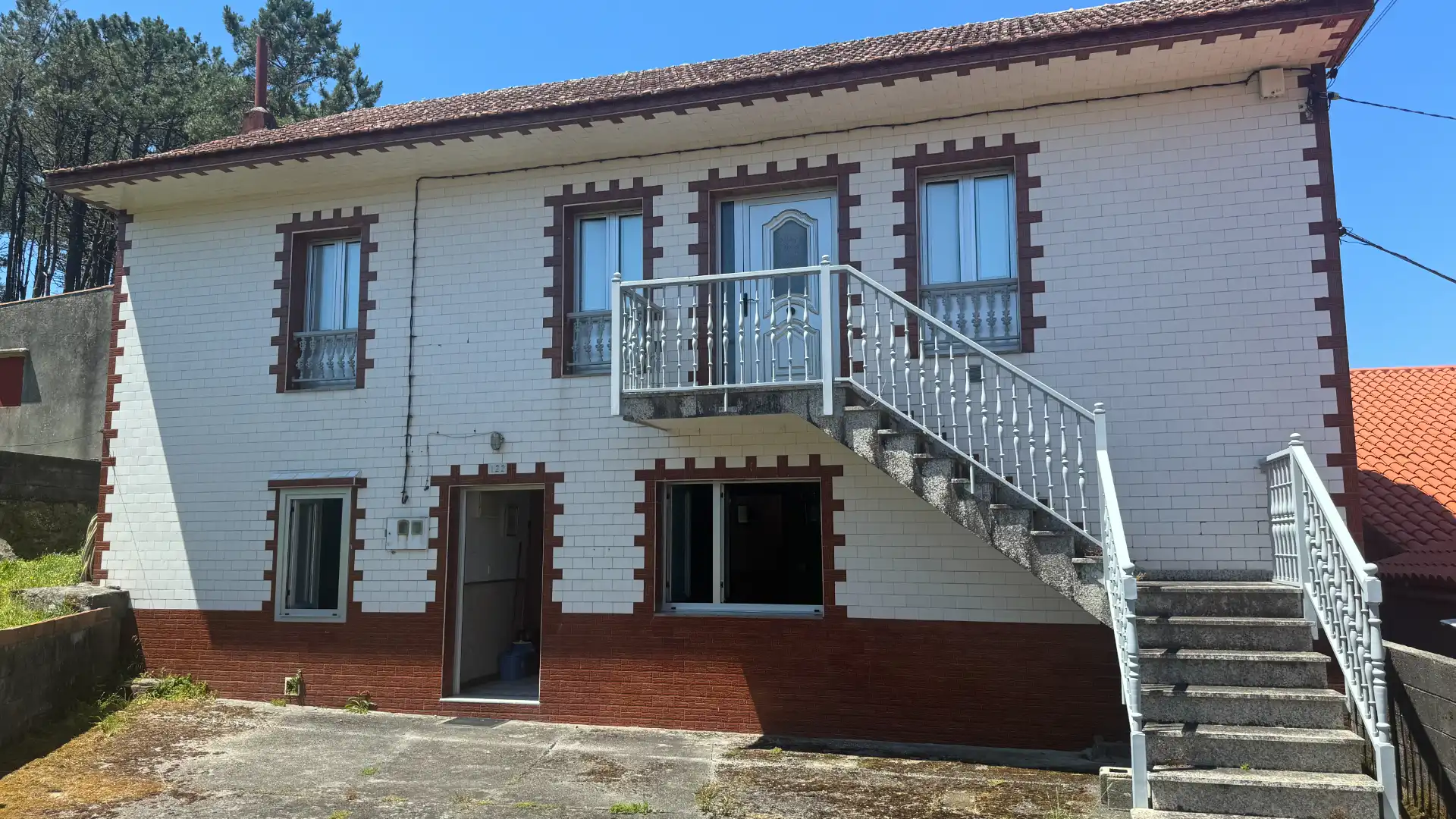 Vista exterior de Casa o xalet en venda en Carnota amb Moblat