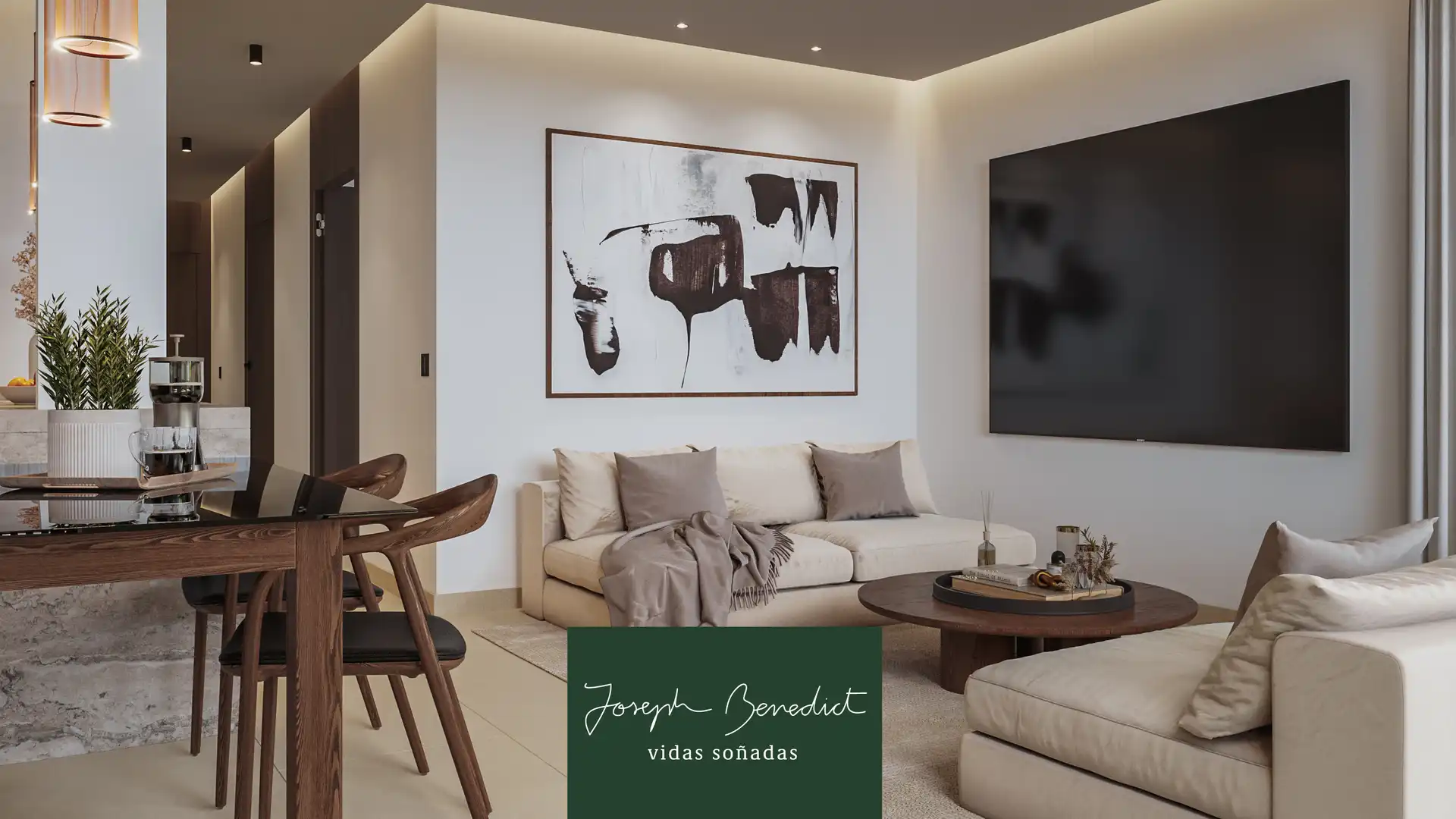 Living room of Flat for sale in Castelldefels  with Air Conditioner, Heating and Private garden