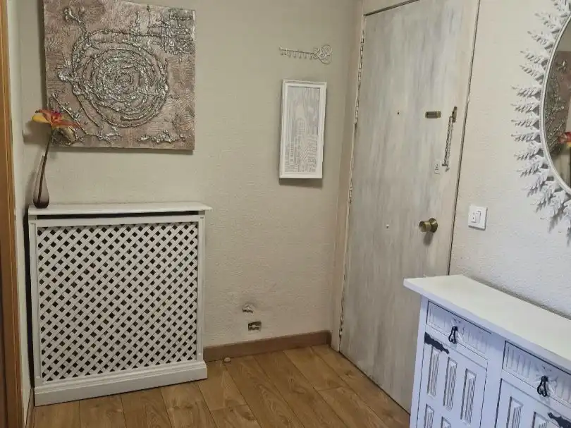 Schlafzimmer von Wohnung zur Miete in León Capital  mit Heizung, Parkett und Terrasse