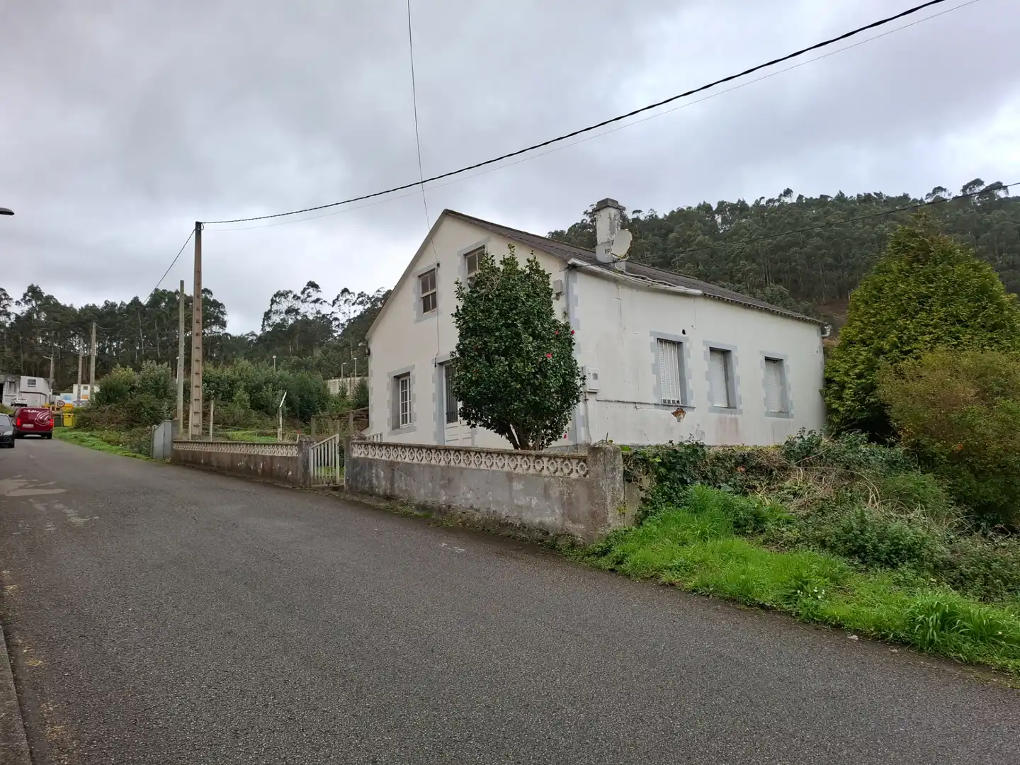 Vista exterior de Casa o chalet en venta en Burela con Jardín privado