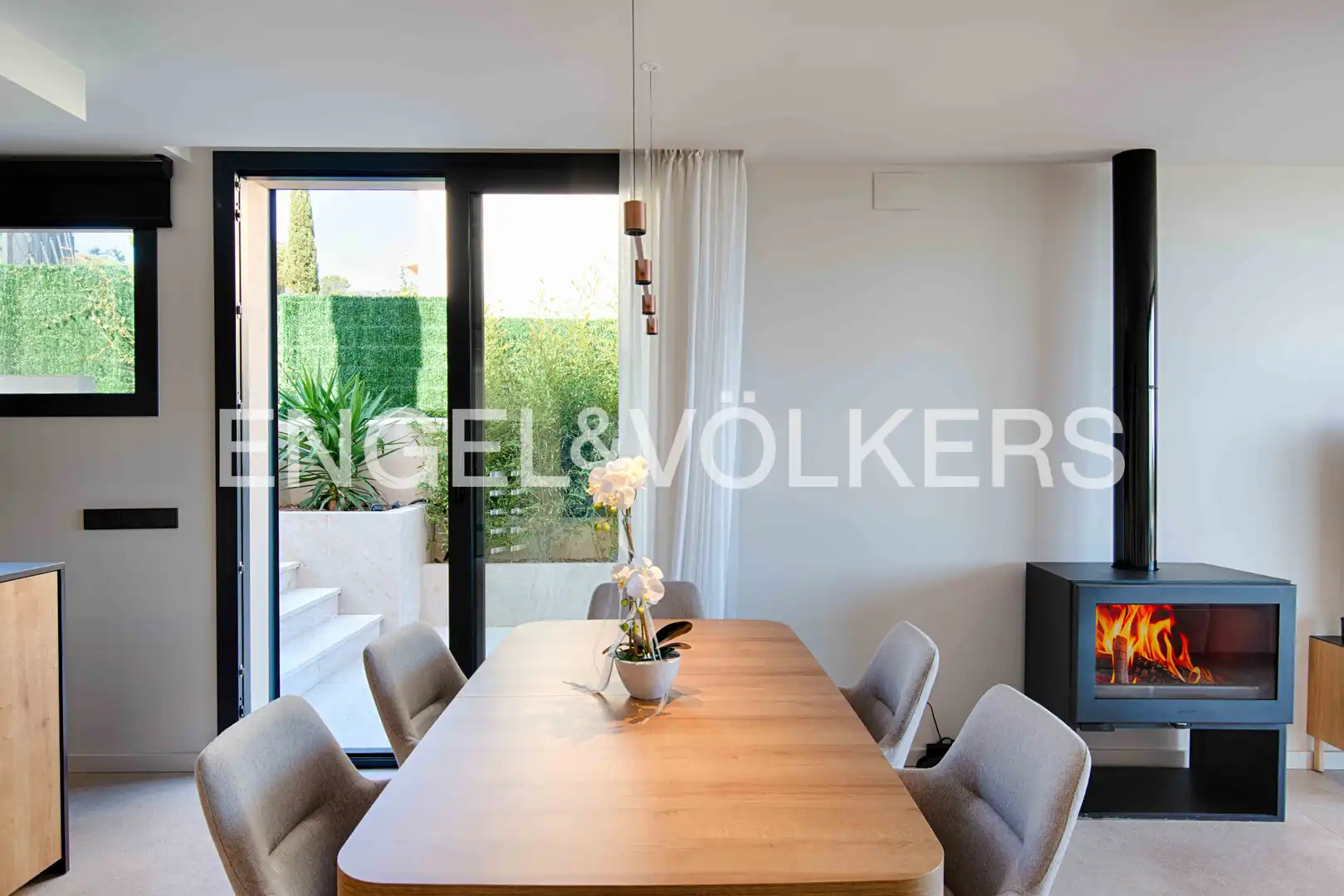 Dining room of Houses for sale in Colera  with Air Conditioner, Heating and Private garden