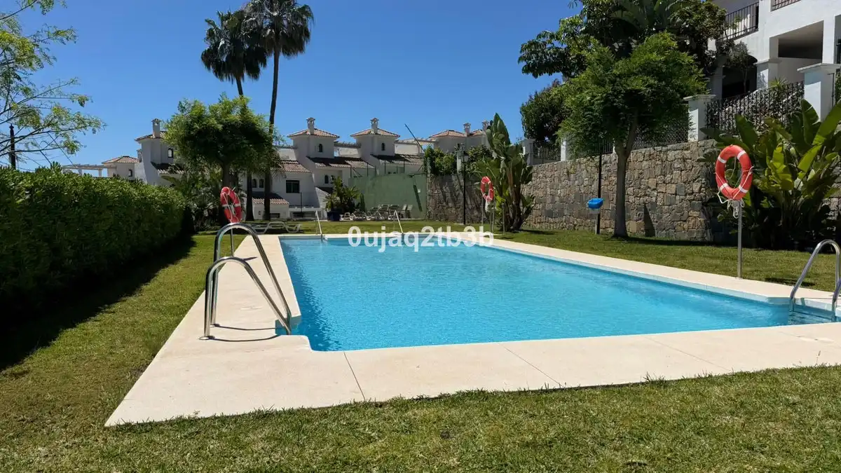 Jardín de Casa adosada de alquiler en Estepona con Aire acondicionado, Jardín privado y Terraza