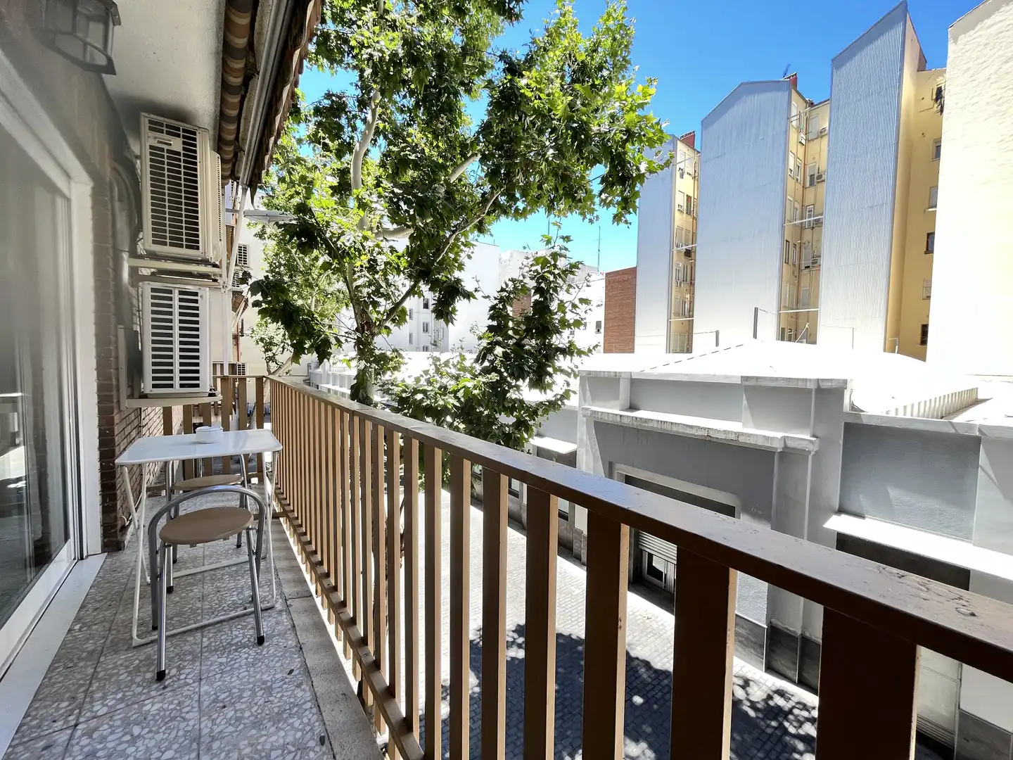 Terraza de Piso de alquiler en Madrid con Aire acondicionado, Terraza y Amueblado
