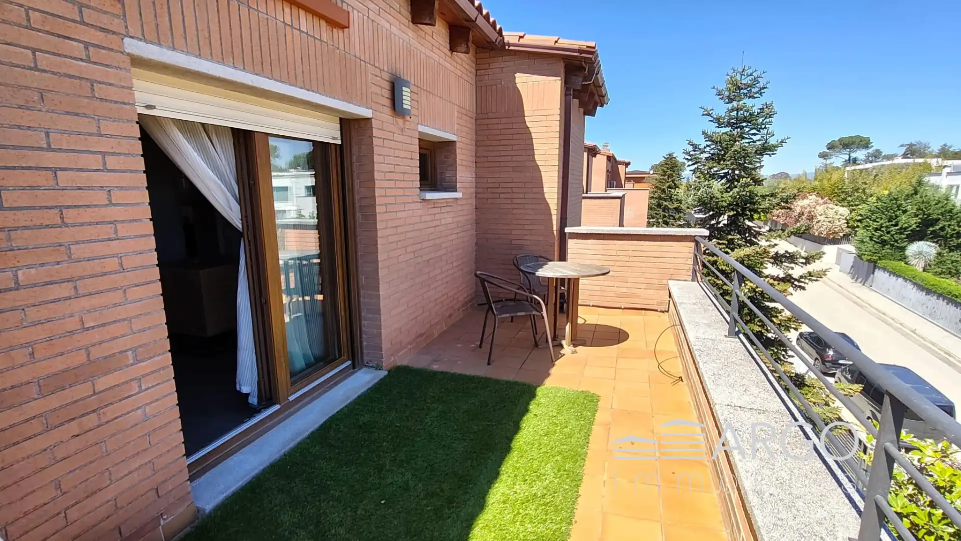 Terraza de Casa o chalet en venta en Vallromanes con Aire acondicionado, Calefacción y Jardín privado