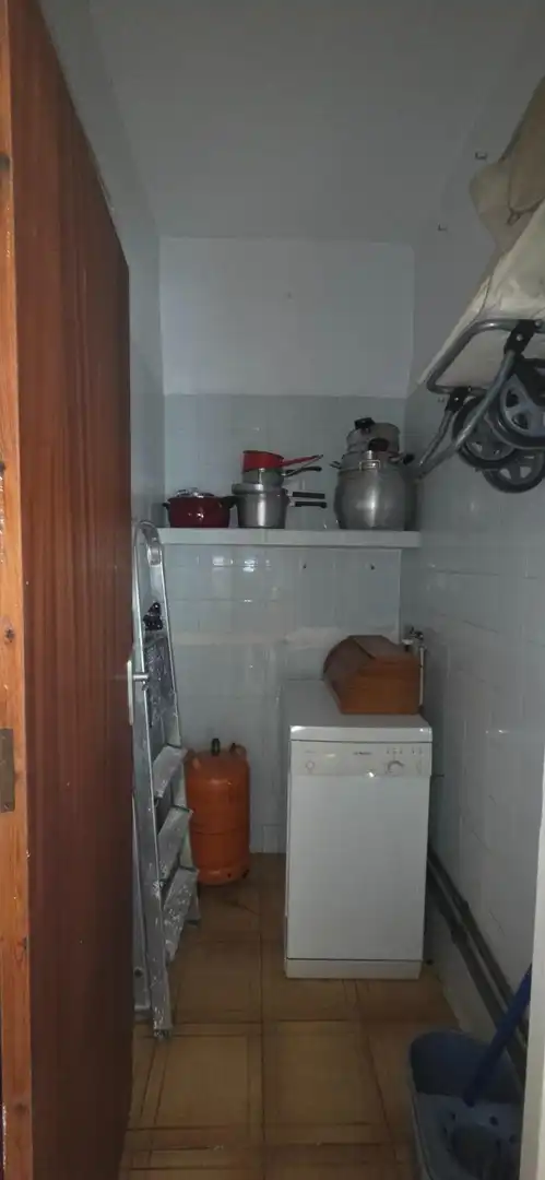 Küche von Wohnung zum Verkauf in Archena mit Klimaanlage und Balkon