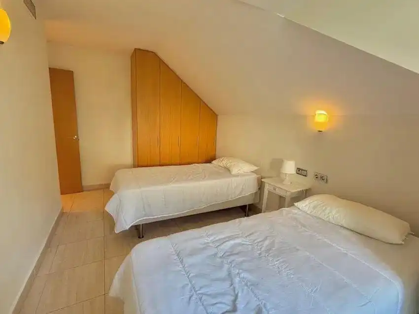 Bedroom of Attic for sale in Benalmádena  with Air Conditioner, Private garden and Terrace