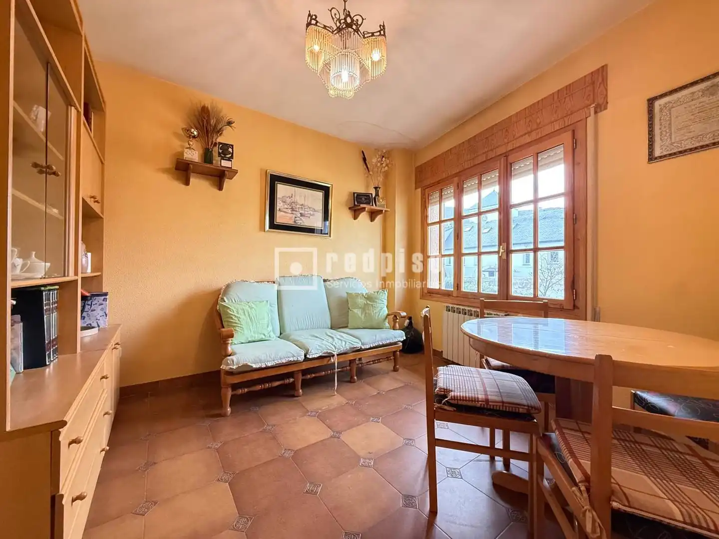 Living room of Houses for sale in Otero de Herreros  with Heating and Terrace