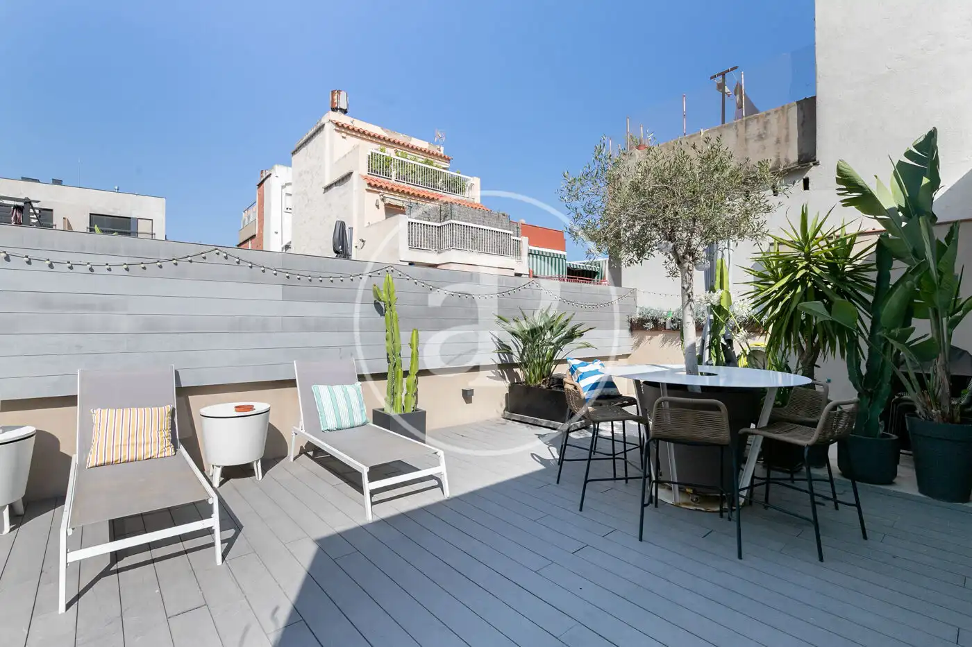 Terrace of Detached homes for sale in Barcelona  with Air Conditioner, Heating and Private garden