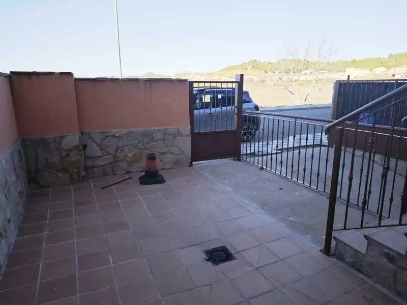 Terraza de Casa adosada en venta en Ariza con Jardín privado, Terraza y Balcón