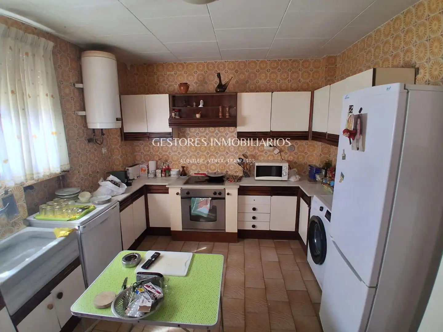 Kitchen of Flat for sale in Alcoy / Alcoi  with Air Conditioner and Terrace