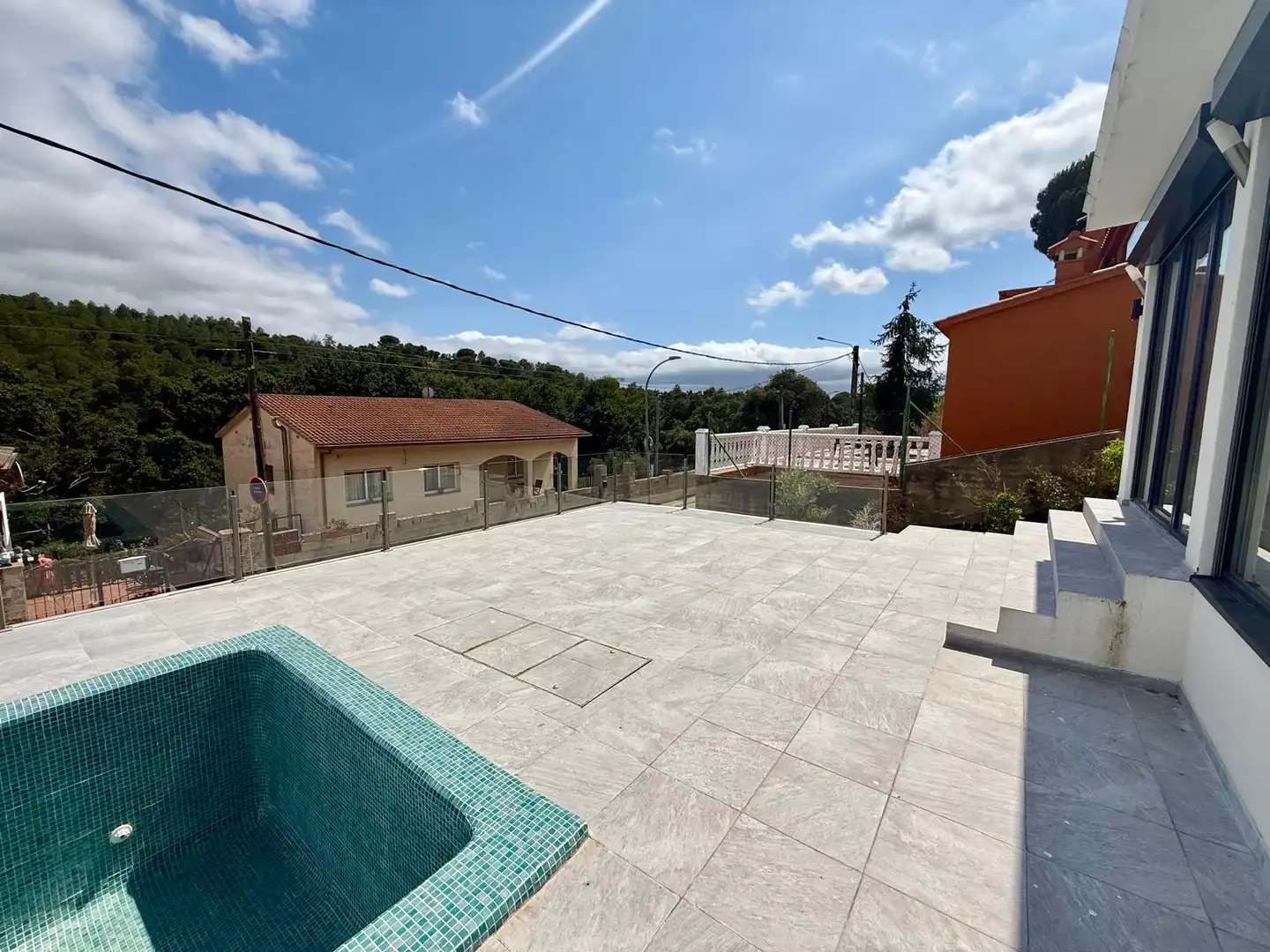 Piscina de Casa o xalet en venda en Tordera amb Aire condicionat, Calefacció i Jardí privat