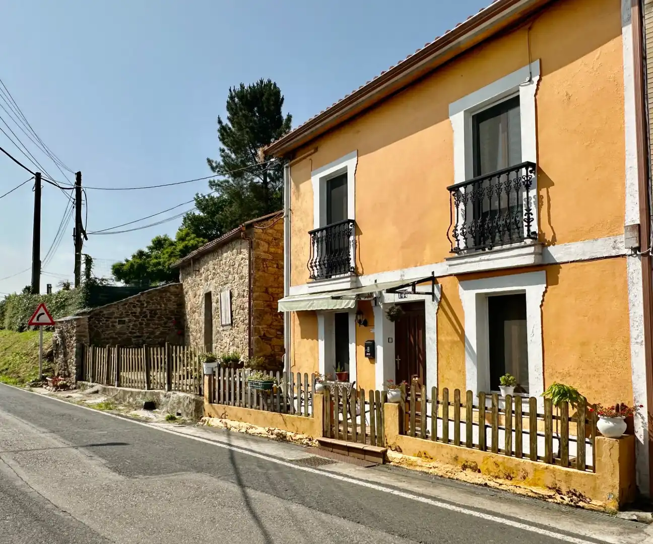 Exterior view of Country homes for sale in Ferrol  with Heating, Terrace and Storage room