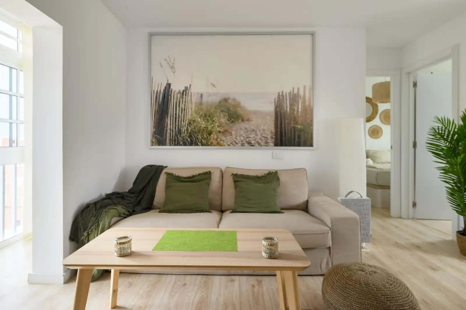 Sala d'estar de Pis en venda en Las Palmas de Gran Canaria amb Parquet i Balcó