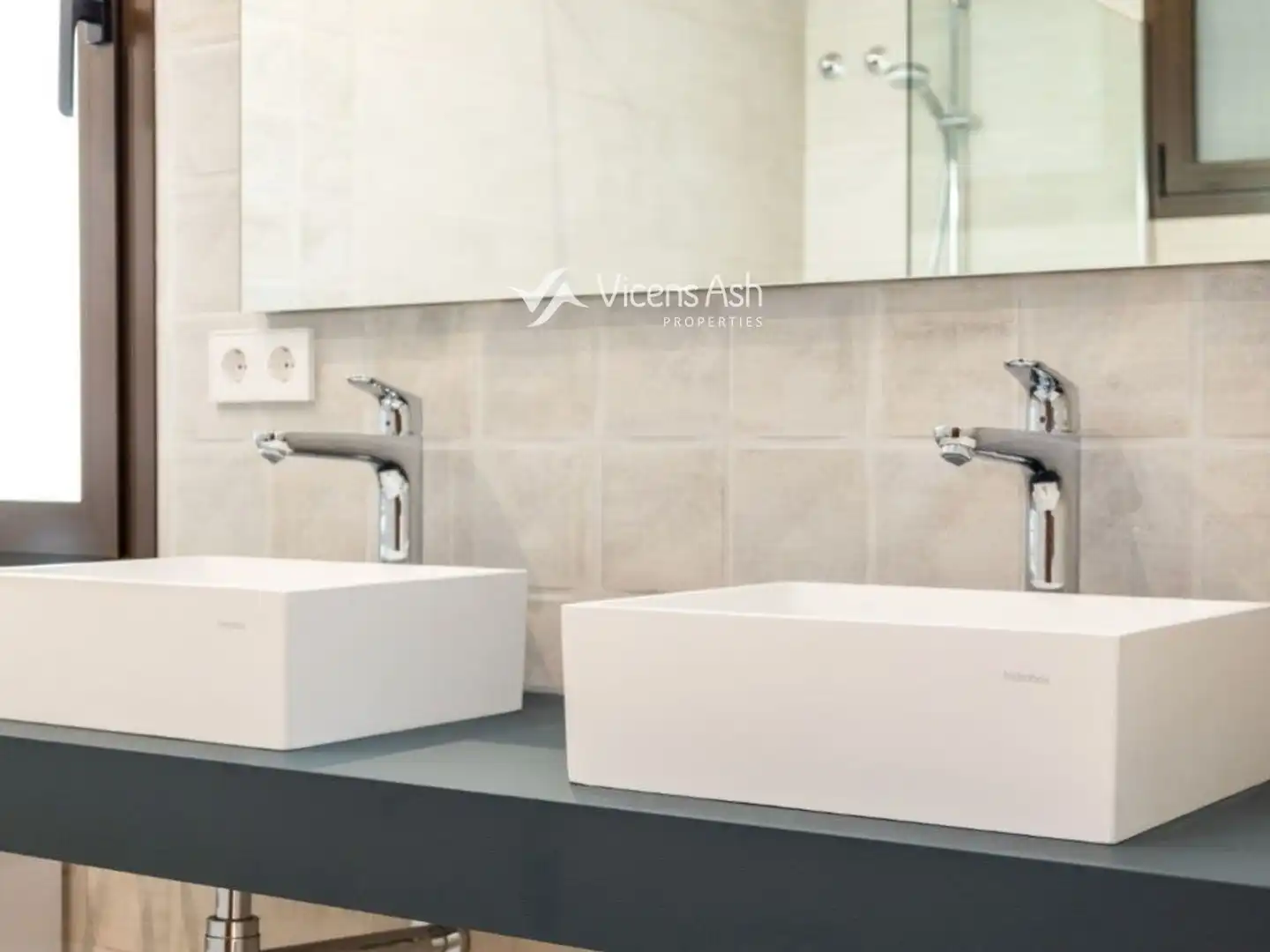 Bathroom of Houses for sale in Jávea / Xàbia  with Air Conditioner, Heating and Terrace