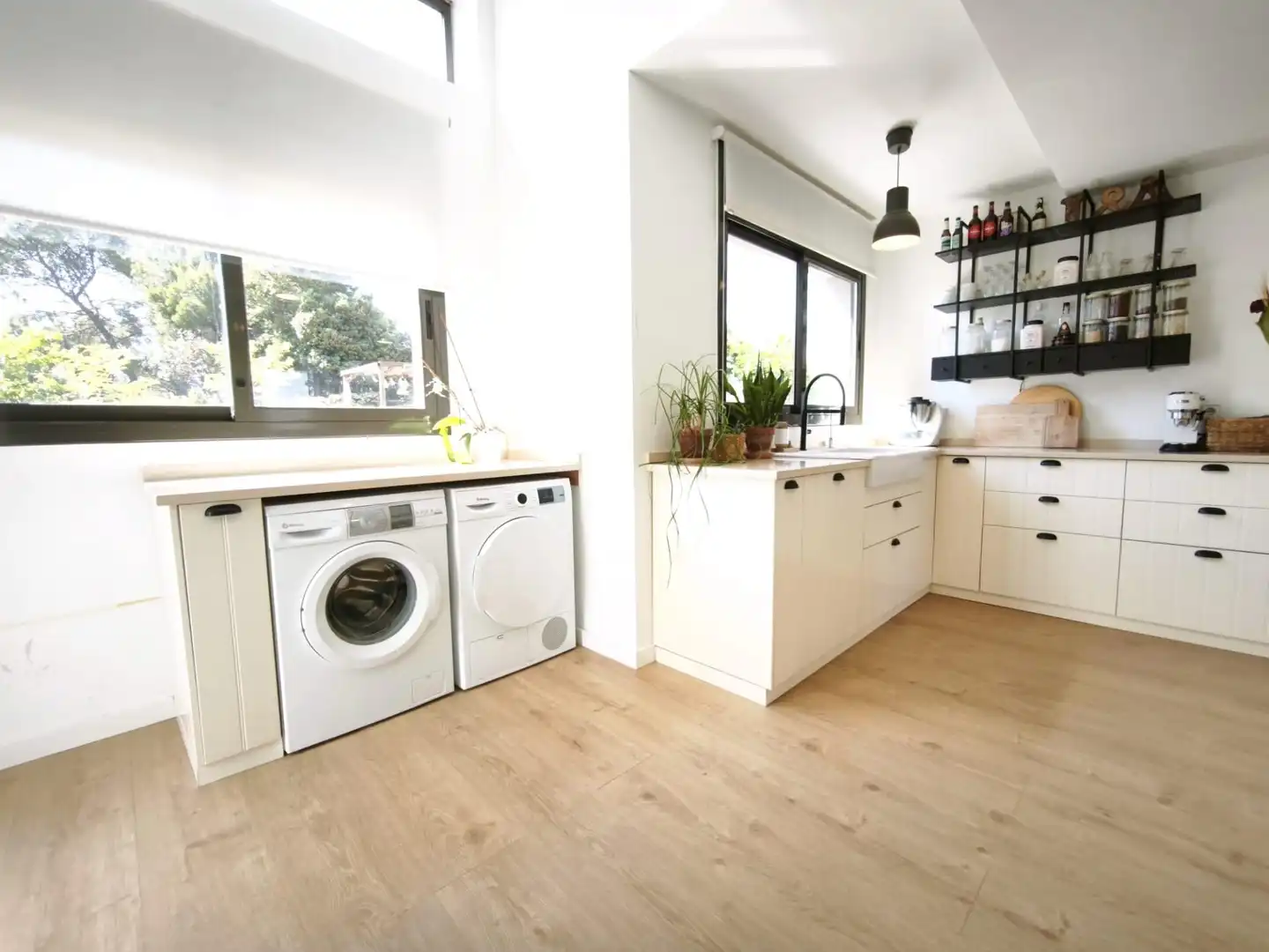 Cocina de Casa o chalet en venta en Castellar del Vallès con Calefacción, Jardín privado y Parquet