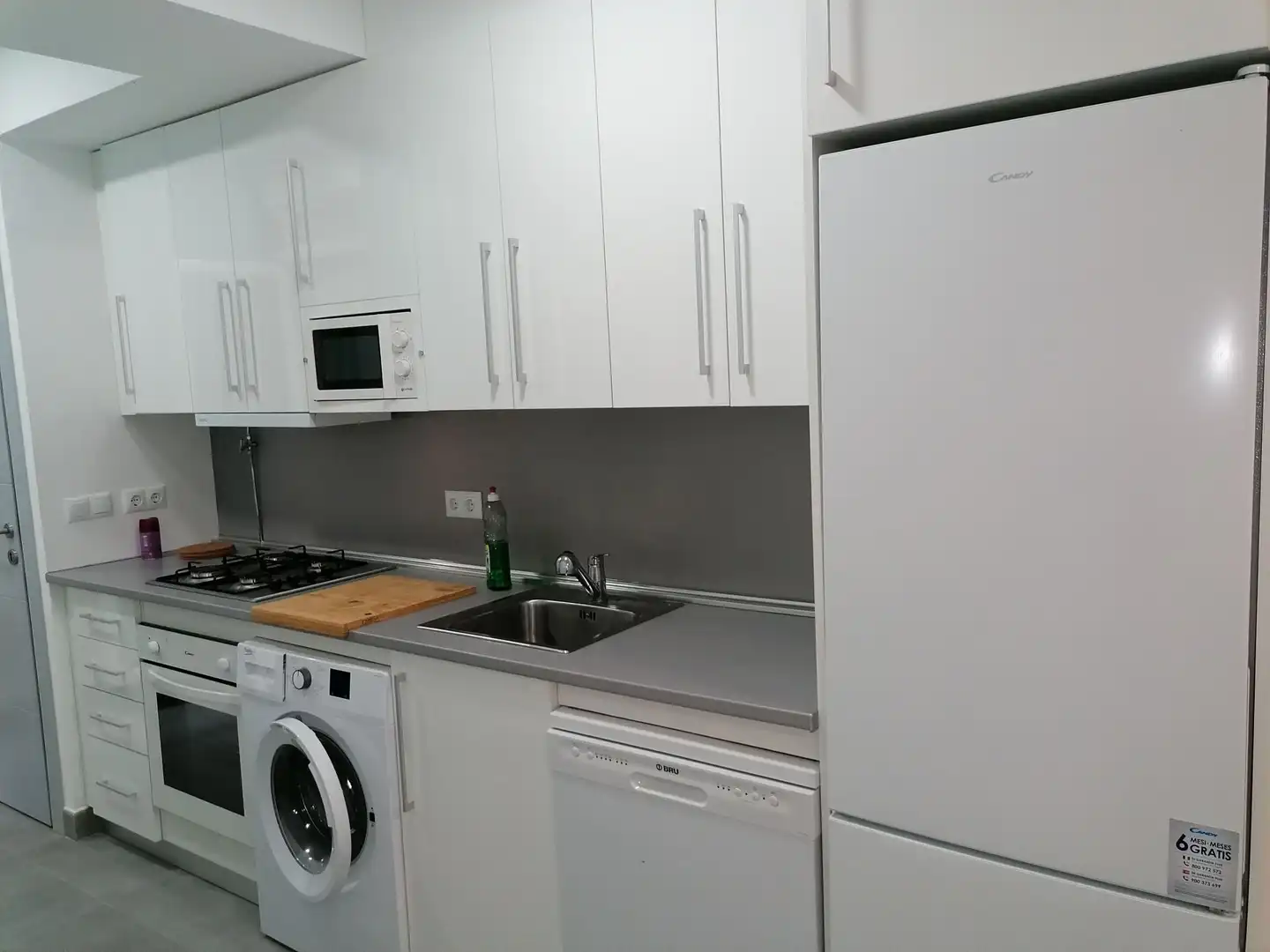Kitchen of Apartments for rent in Algeciras  with Furnished