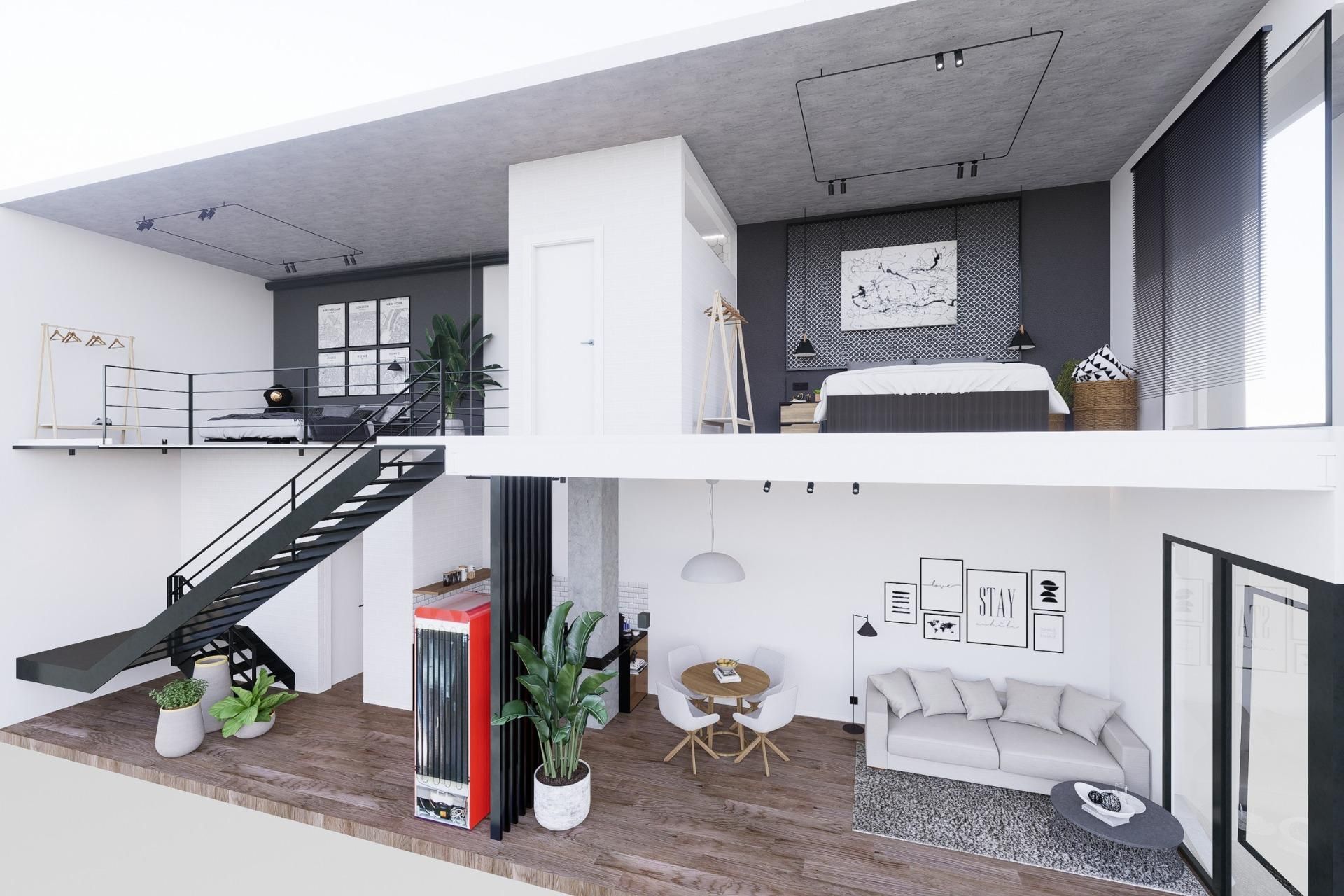 Living room of Flat for sale in Alicante / Alacant  with Swimming Pool