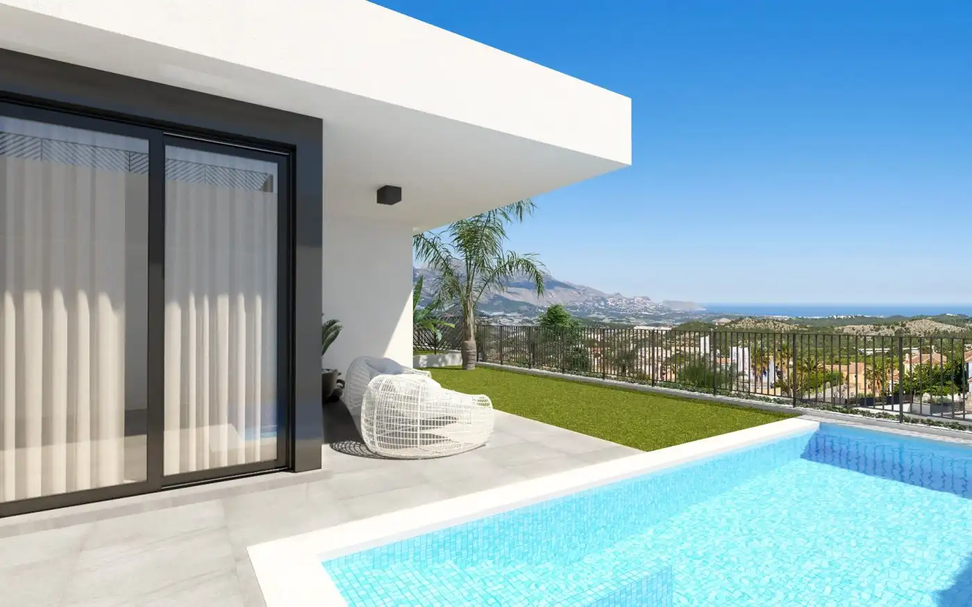 Chalet con jardín en venta en Balcón de Ponoig - Polop Paradis - Polop Hills, imagen 3