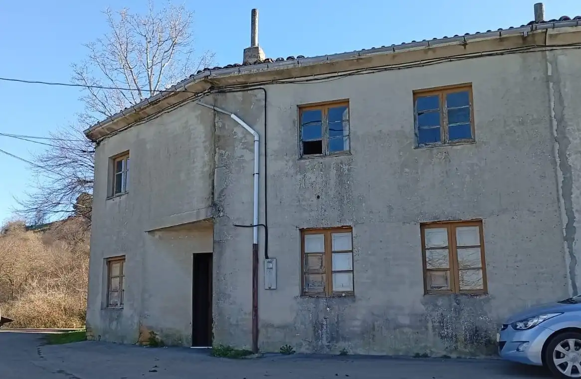Vista exterior de Casa adosada en venta en Langreo